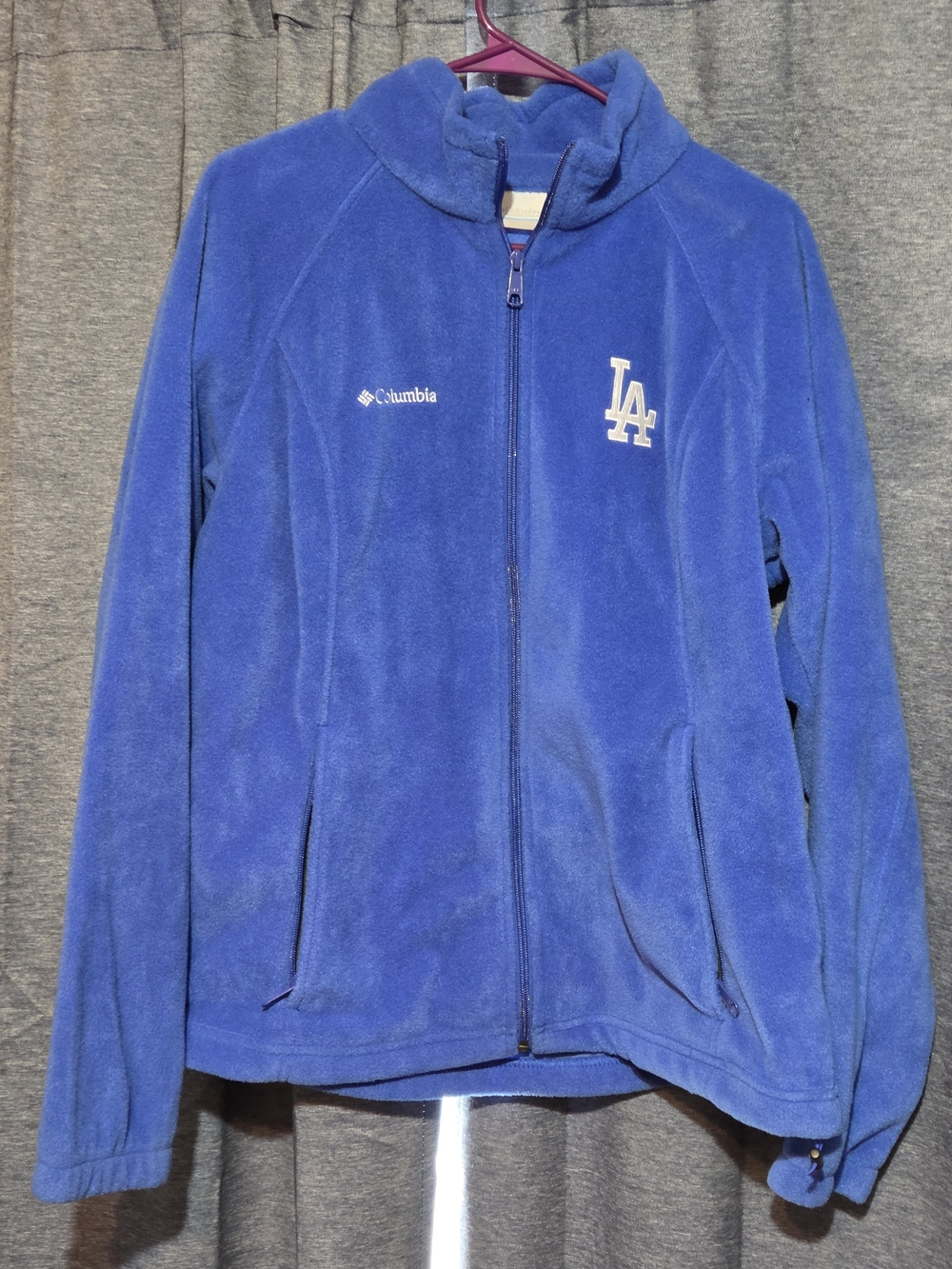 Columbia Kids' Los Angeles Dodgers Blue Fleece Jacket